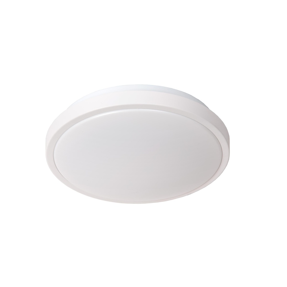 Lucide Witte plafonniereDasher Ø 29,3cm IP44 voor badkamer - 79110/30/31